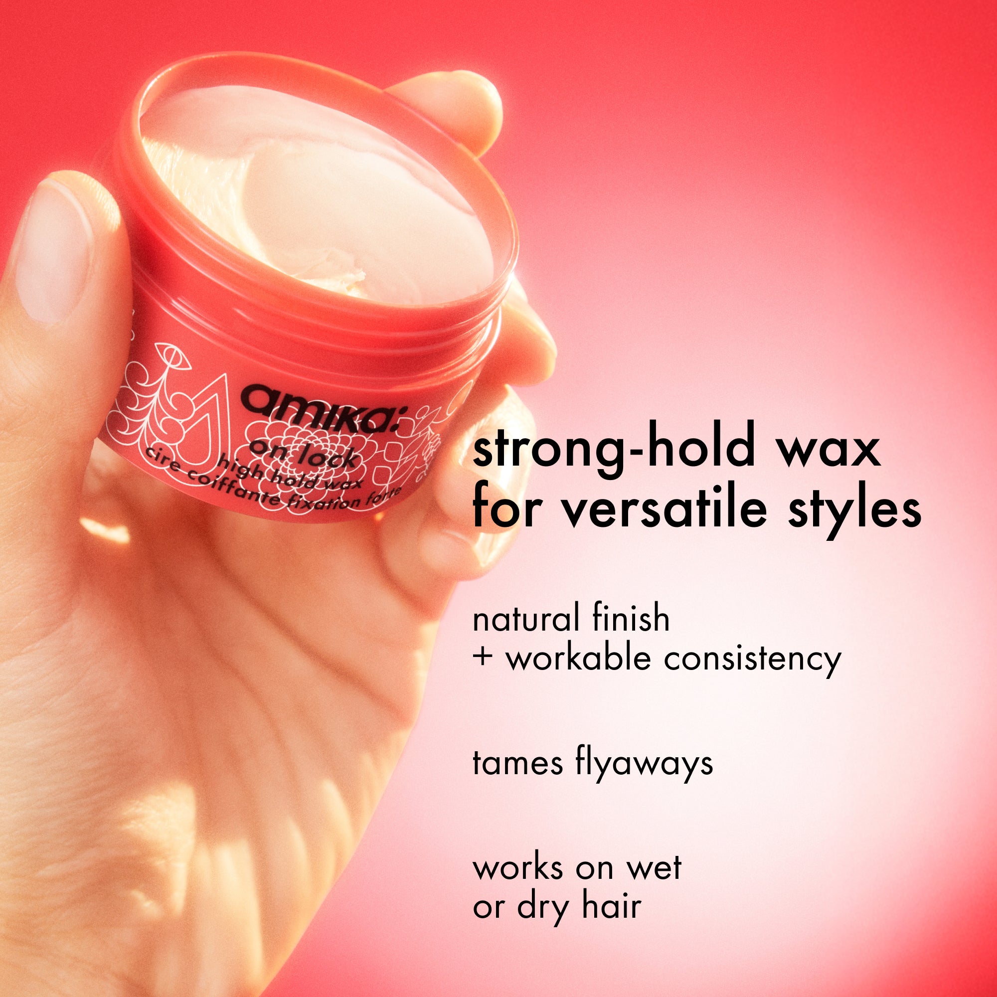 on lock high hold hair wax - Image 3