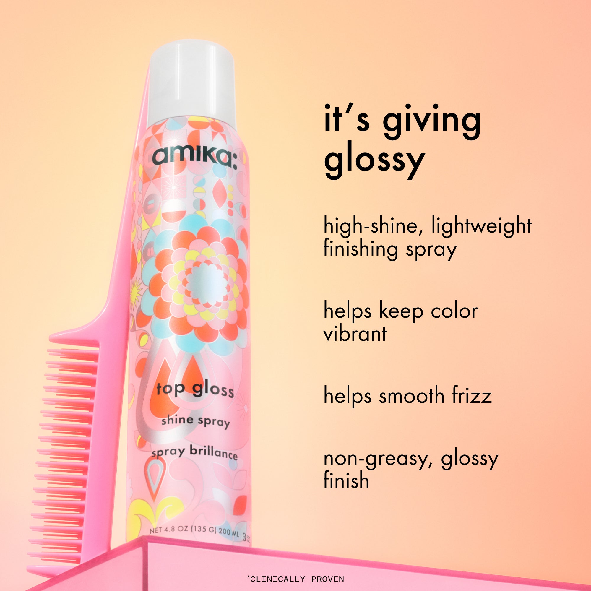 top gloss hair shine spray - Image 2