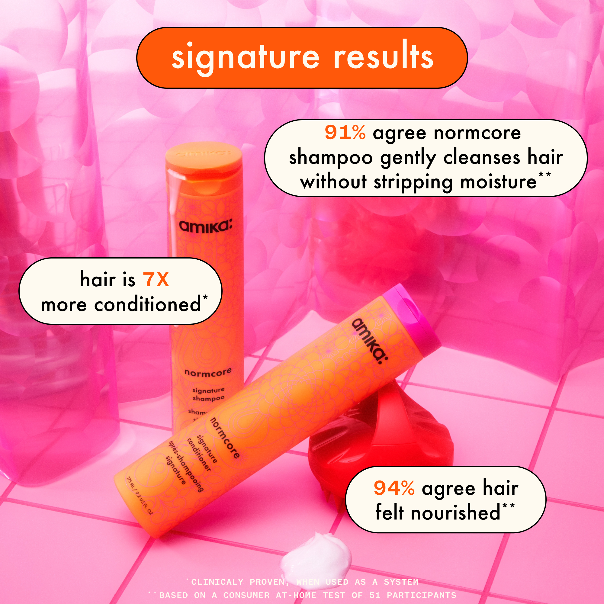 super-sized signature set normcore shampoo and conditioner + soulfood mask - Image 2