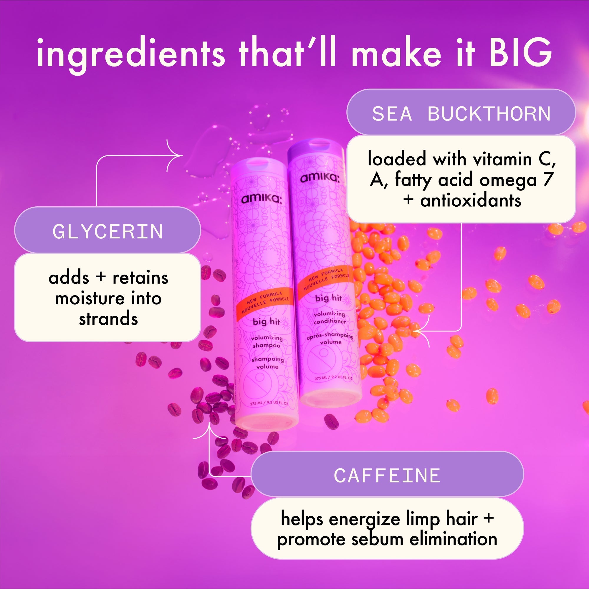 super-sized iconic volume bundle big hit volumizing shampoo + conditioner + rising star volumizing spray - Image 4