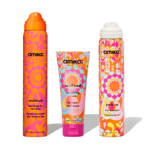 travel-sized soul-utions soulstruck. perk up dry shampoo + soulfood travel haircare set