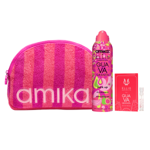 amika x Ellis Brooklyn limited-edition perk up GUAVA GRANITA dry shampoo bundle set