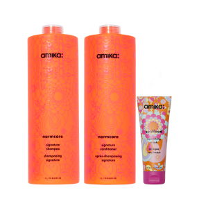 super-sized signature set normcore shampoo and conditioner + soulfood mask